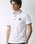Luxurious Bee Emblem Signature Collar Polo T-Shir
