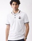 Luxurious Bee Emblem Signature Collar Polo T-Shir