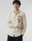 Tropical Sands Premium Embroidered Shirt