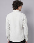 Golden Perch Embroidered Cotton Shirt