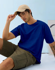 Oversized T-Shirt Blue