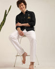 Skyline Voyage Premium Embroidered Shirt