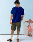 Oversized T-Shirt Blue