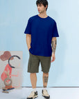 Oversized T-Shirt Blue