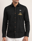 Skyline Voyage Premium Embroidered Shirt