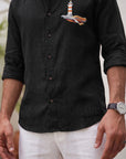 Coastal Beacon Premium Embroidery Shirt