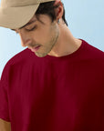 Oversized T-Shirt Maroon