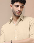 Linen Shirt Yellow
