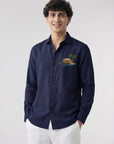 Island Retreat Premium Embroidery Shirt