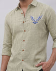 Sky Eagle Premium Embroidery Shirt