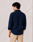 Sky Wanderer Embroidered Cotton Shirt