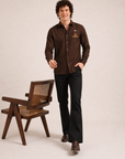 Skyline & Airplane Full Sleeve Casual Shirt