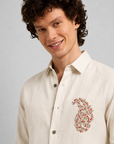 Paisley Floral Full Sleeve Casual Shirt