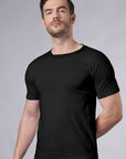 Round Neck T-Shirt Black