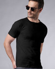Round Neck T-Shirt Black
