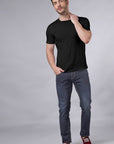 Round Neck T-Shirt Black