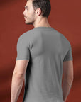 Round Neck T-Shirt Light Grey