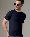 Round Neck T-Shirt Navy