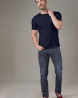 Round Neck T-Shirt Navy
