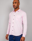 Plain Cotton Shirt Pink