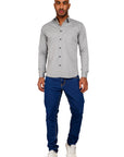 Plain Cotton Shirt gray