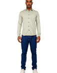 Plain Cotton Shirt C - Green