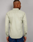 Plain Cotton Shirt C - Green