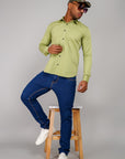 Plain Cotton Shirt Pista