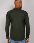 Plain Cotton Shirt Mehandi