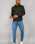 Plain Cotton Shirt Mehandi