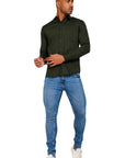 Plain Cotton Shirt Mehandi