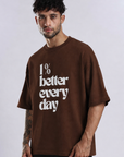 220 GSM Premium Cotton T-Shirt brown