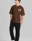 220 GSM Premium Cotton T-Shirt brown