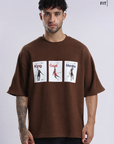 220 GSM Premium Cotton T-Shirt brown