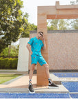 BLUE BEE SHORT SET