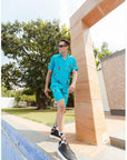 BLUE BEE SHORT SET