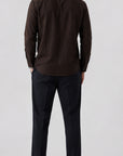 Coastal Voyage Embroidered Cotton Shirt