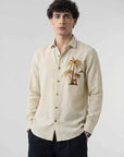 Tropical Sands Premium Embroidered Shirt