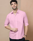 Linen Shirt Pink