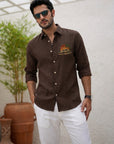 Sunset Drive Premium embroidered-shirt