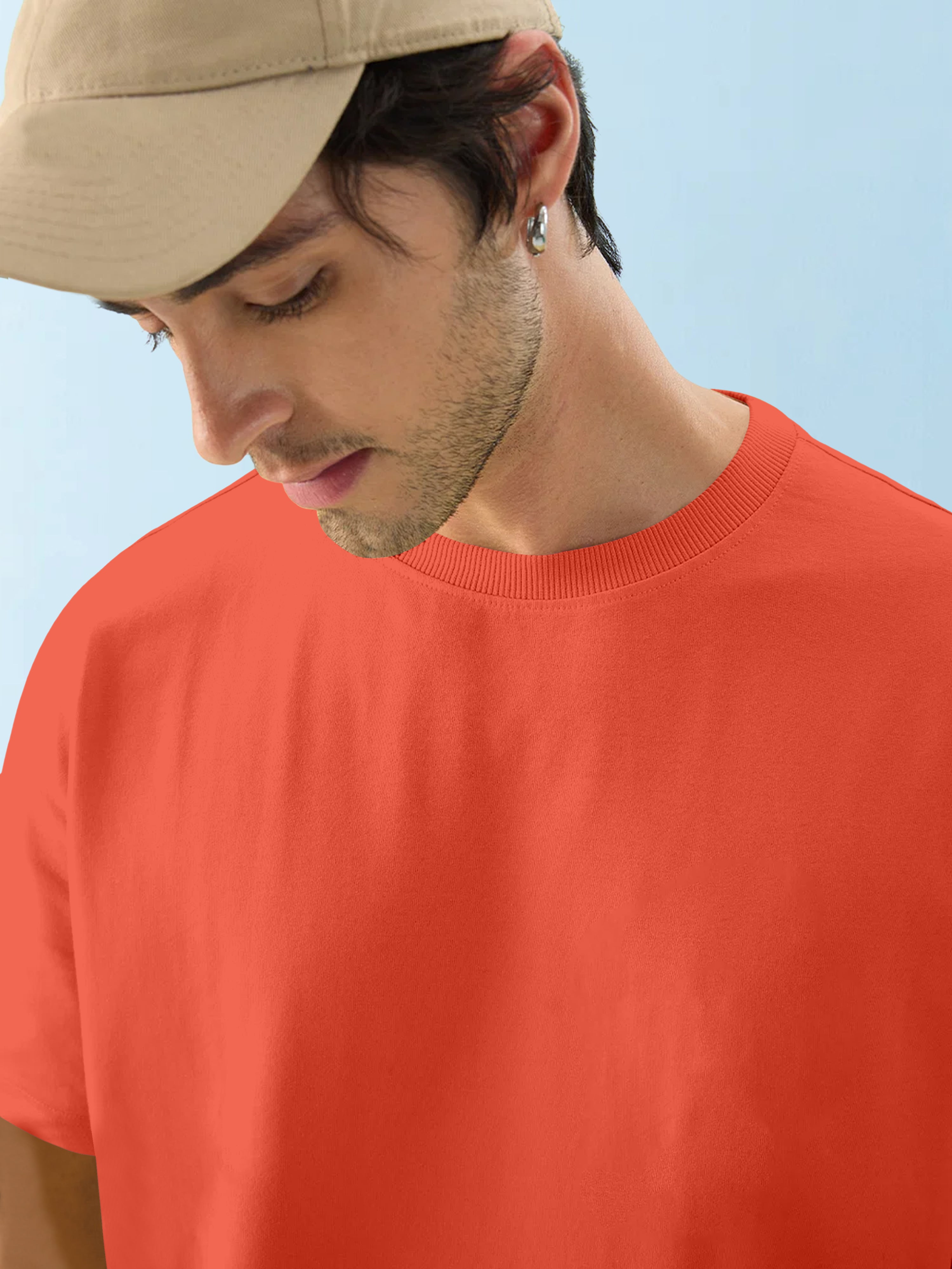 Oversized T-Shirt Orange