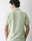 Green Popcorn Half Sleeve Shirt
