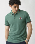 Luxurious Bee Emblem Signature Collar Polo T-Shir