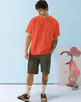 Oversized T-Shirt Orange