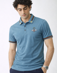 Luxurious Bee Emblem Signature Collar Polo T-Shir