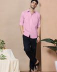 Linen Shirt Pink