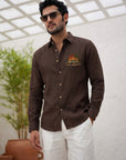 Sunset Drive Premium embroidered-shirt