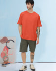 Oversized T-Shirt Orange