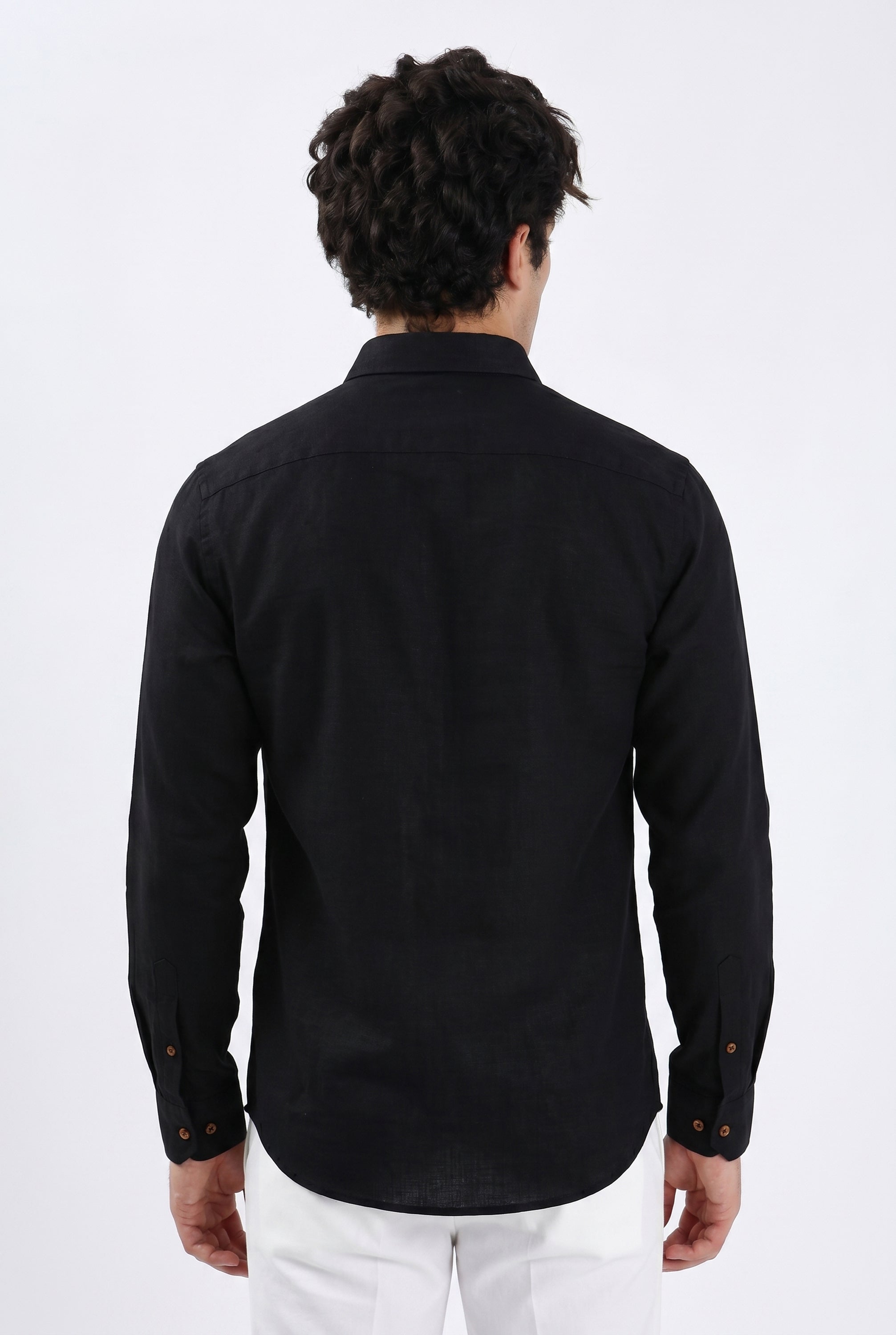 Midnight Swallow Embroidered Premium Shirt