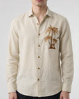 Tropical Sands Premium Embroidered Shirt